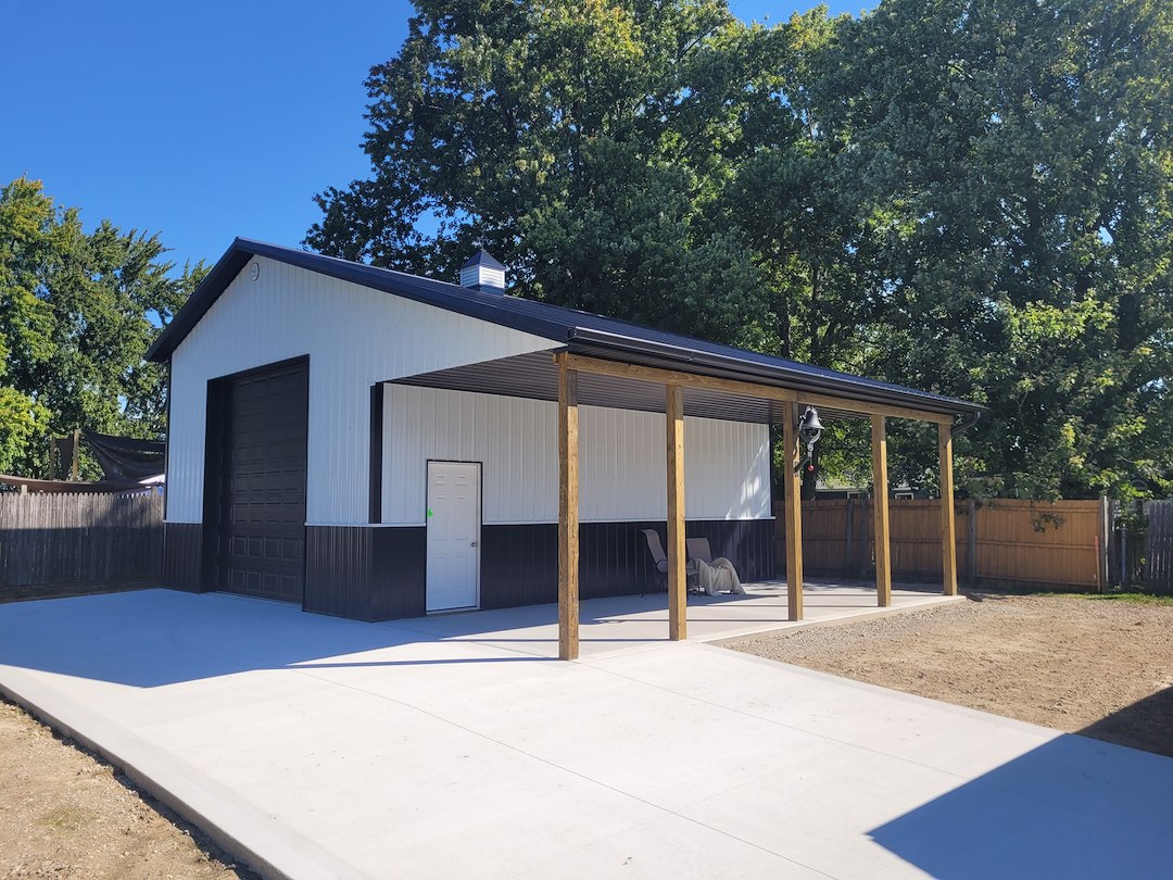 Custom Lean-To Barn Construction Deerfield, MI